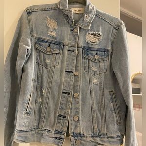 Pacsun distressed jean jacket